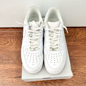 Nike Air Force 1 '07 White Sneakers Size 13